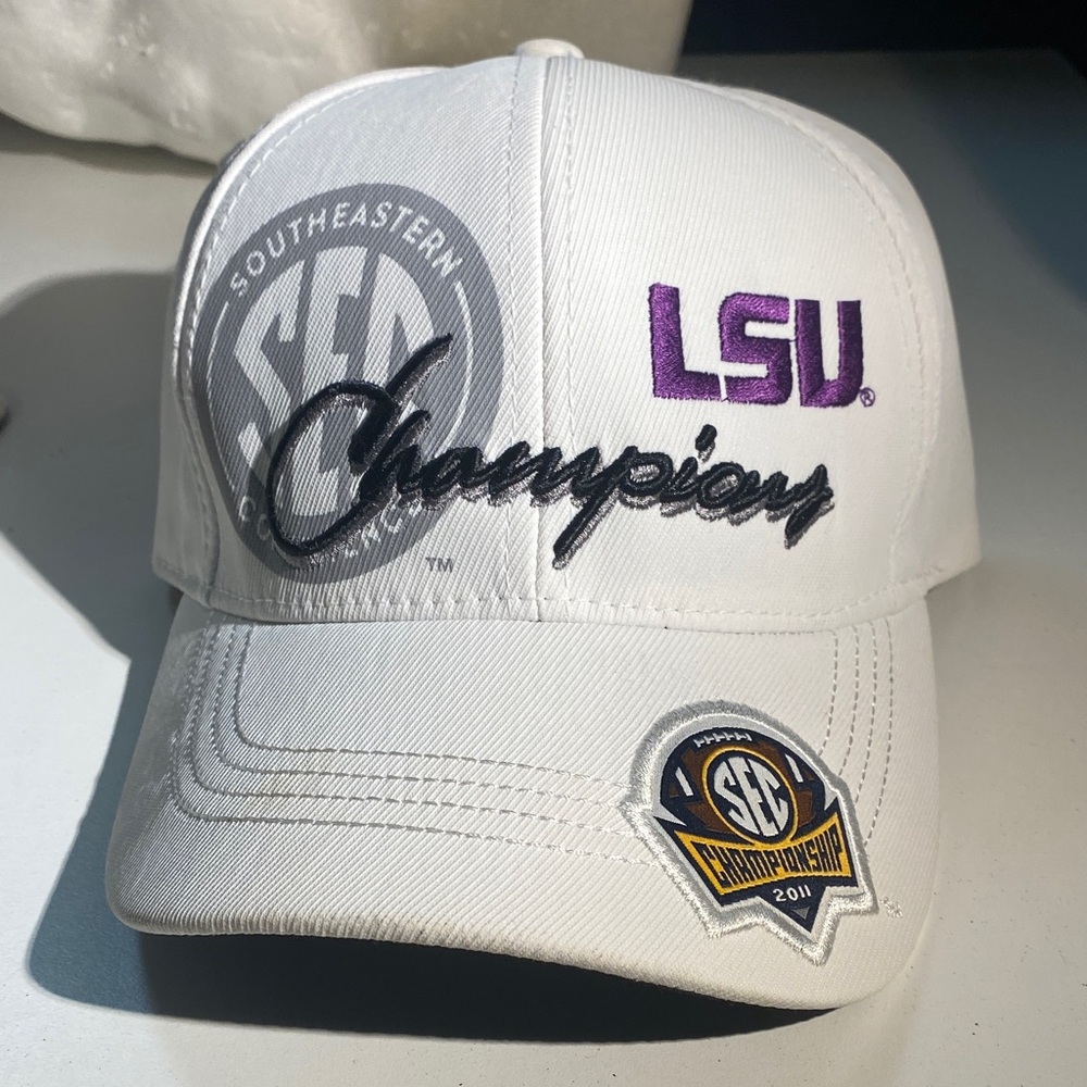 LSU 2011 SEC Champions Men’s Locker Room Adjustable Cap Hat